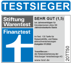 Travelsecure Reiserucktrittsversicherung Ohne Selbstbehalt